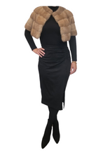 Load image into Gallery viewer, Taupe Mink Bolero 2025 Collection