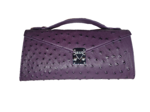 Grace clutch In Ostrich