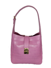 Load image into Gallery viewer, Shoulder Bag in Crocodile