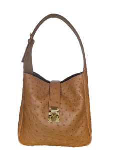 Shoulder Bag in Crocodile