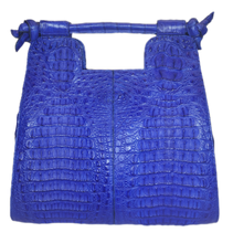 Load image into Gallery viewer, Crocodile Hornback Tote