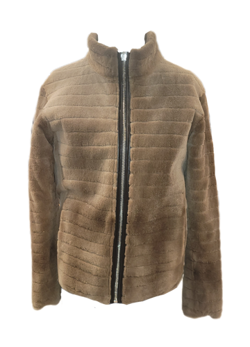 Men's Sheared Brown Mink Reversible