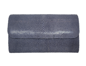 Shagreen clutch