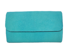 Load image into Gallery viewer, Shagreen clutch