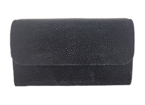 Shagreen clutch