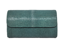 Load image into Gallery viewer, Shagreen clutch